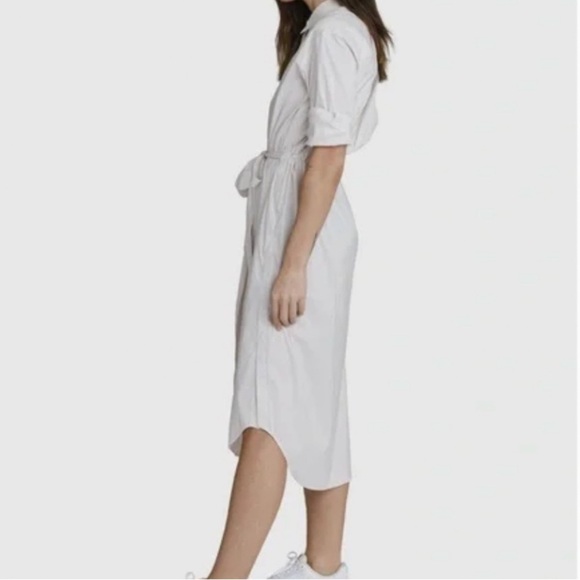 Kit and Ace Dresses & Skirts - Kit and Ace Striped Stretch Shirt Dress S/M